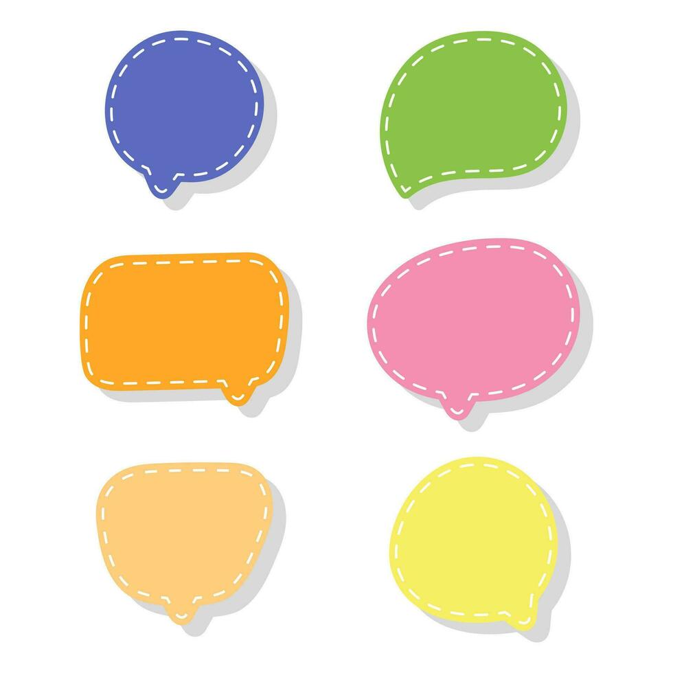 speech bubble vector