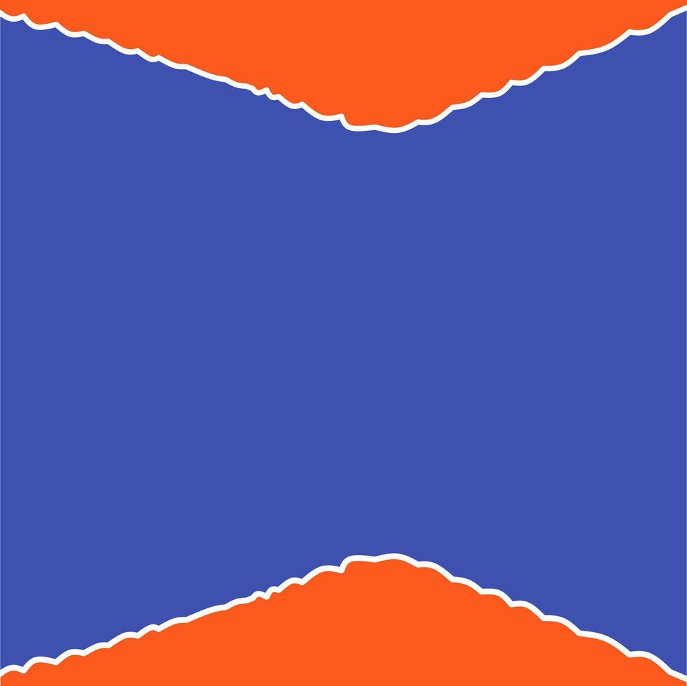 white blue and orange color background vector