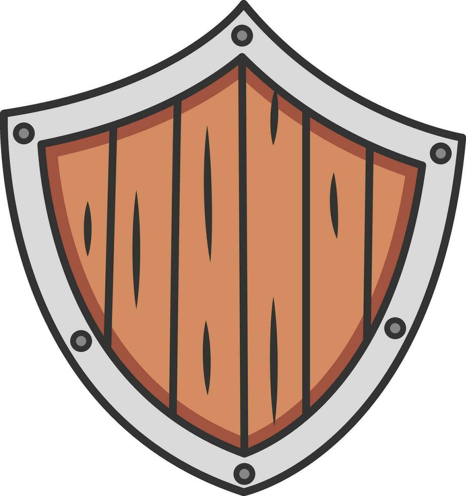 Shield, protection, security icon vector image. Can also be used for security. Suitable for use on web apps, mobile apps and print media.