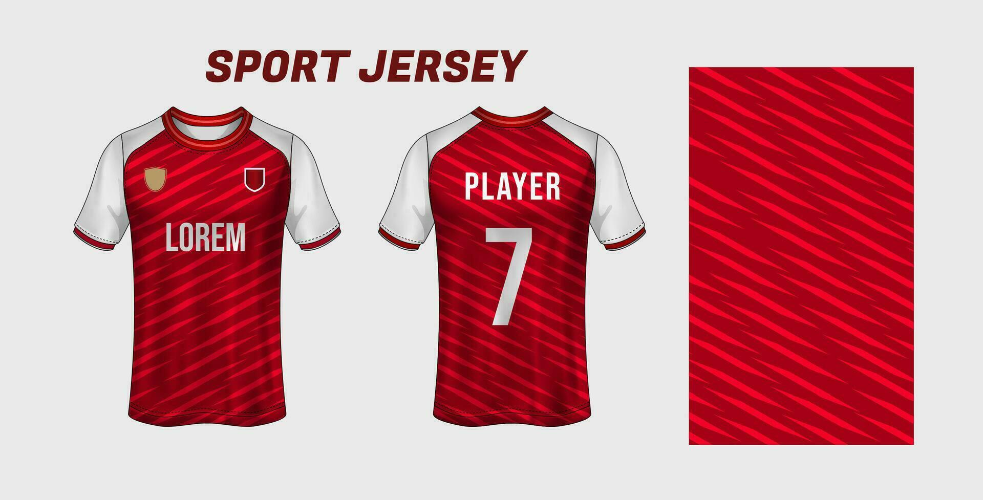 Sport Jersey Design Fabric Textile for Sublimation vector