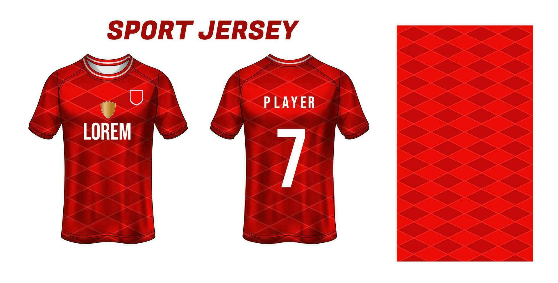 Sport Jersey Design Fabric Textile for Sublimation vector