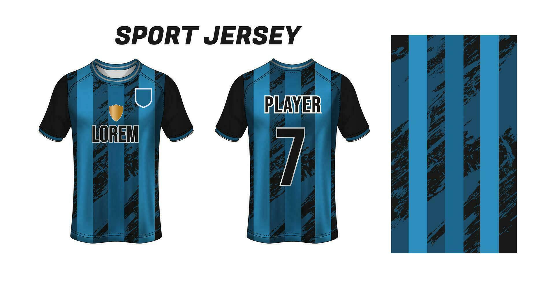 deporte jersey diseño tela textil para sublimación vector