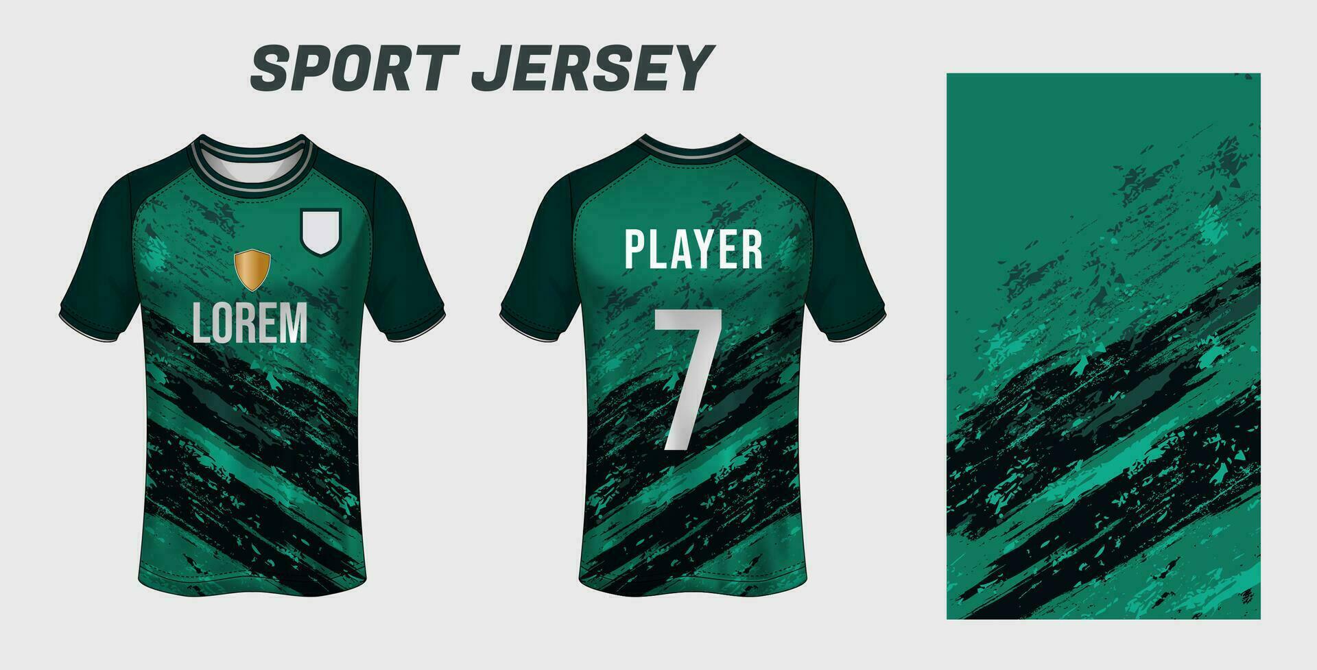 deporte jersey diseño tela textil para sublimación vector