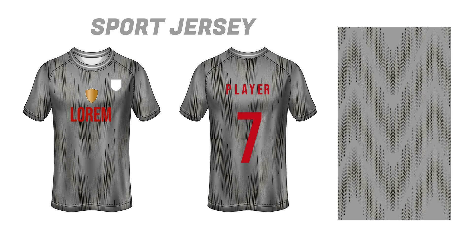 deporte jersey diseño tela textil para sublimación vector