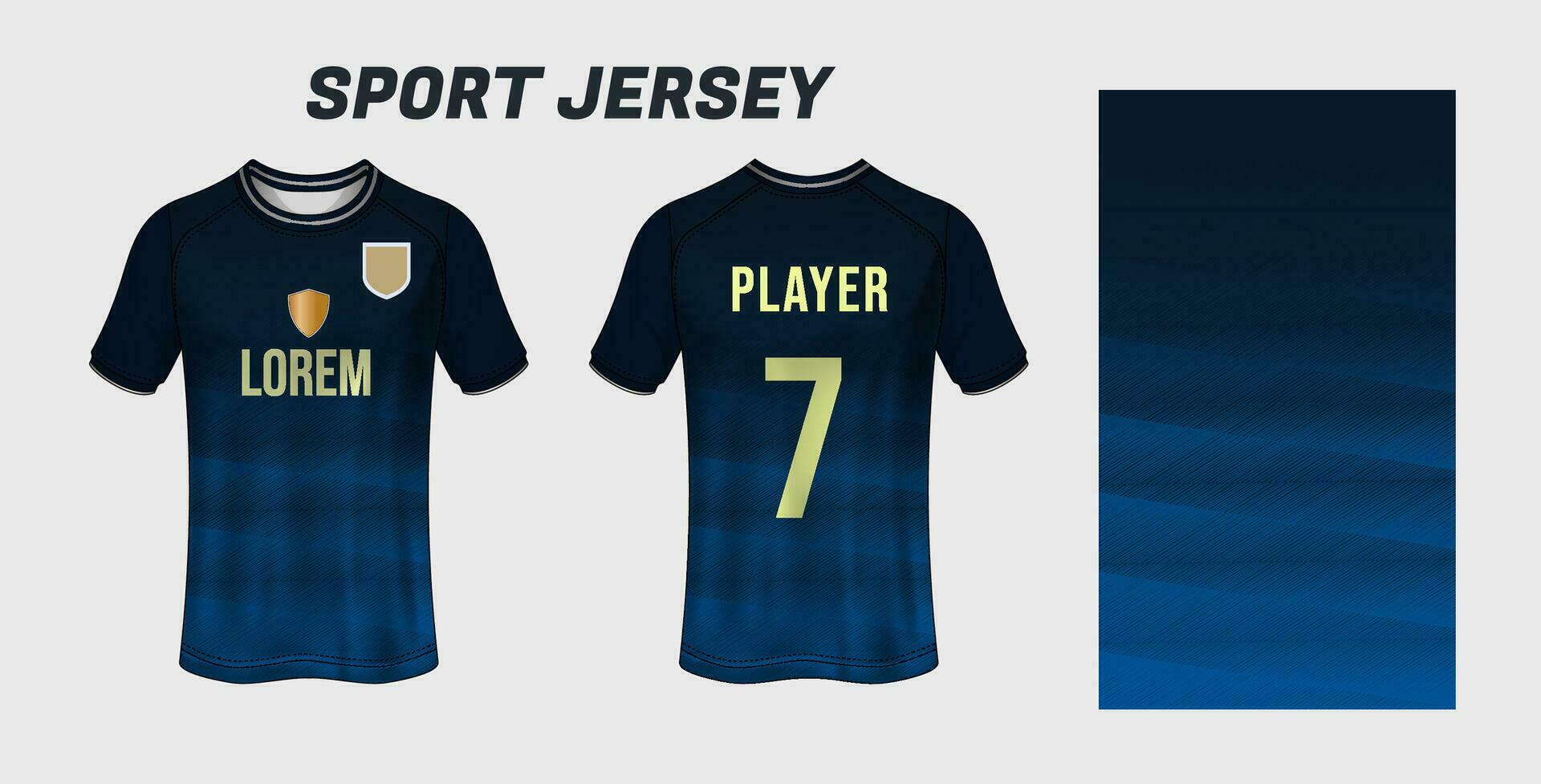 deporte jersey diseño tela textil para sublimación vector