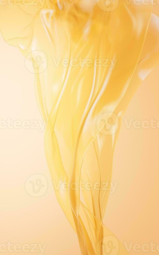 Flowing transparent cloth background, 3d rendering. photo