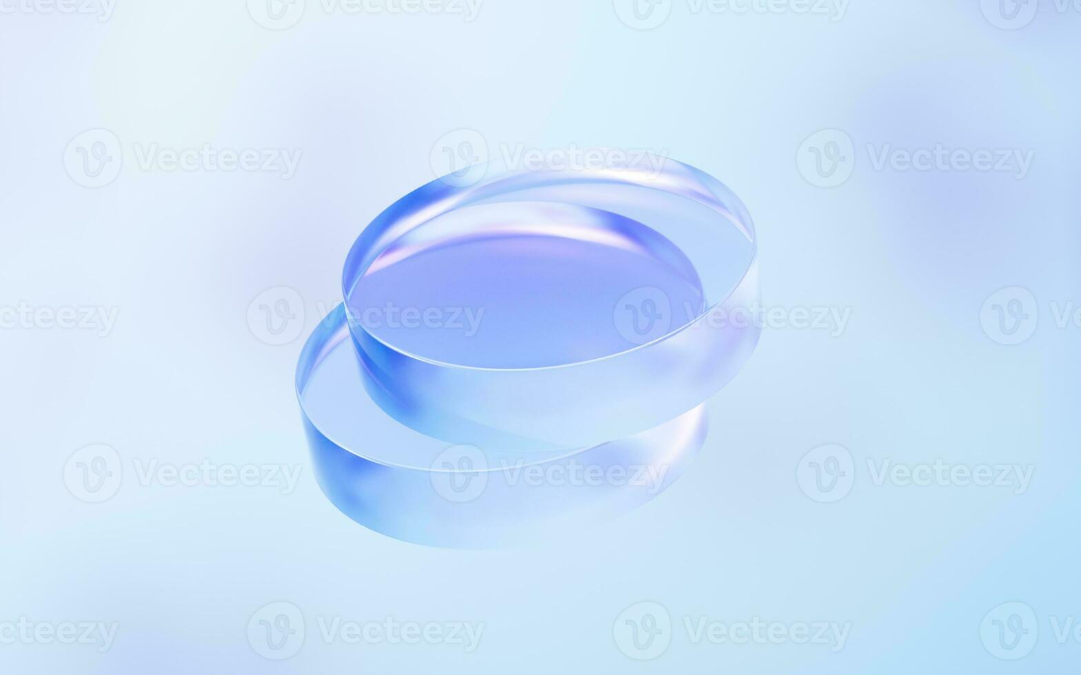 Abstract curve glass geometry background, 3d rendering. photo