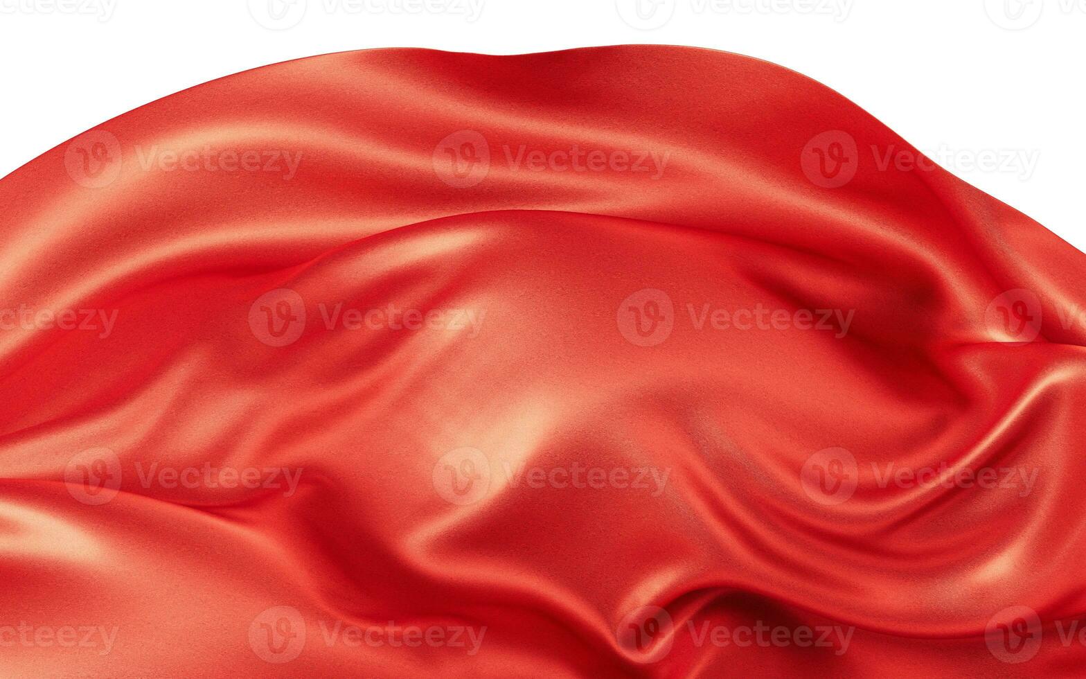 Flowing wave cloth background, 3d rendering. photo