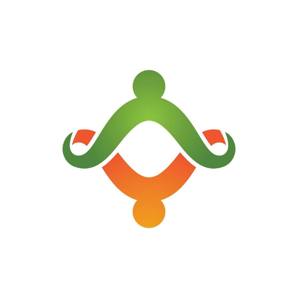 Community, network and social icon vector