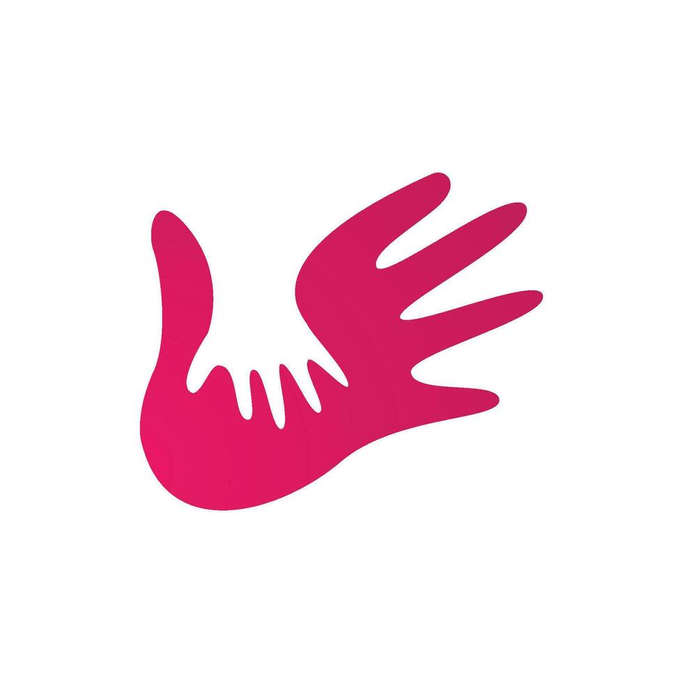 Hand Care icon Template vector illustration