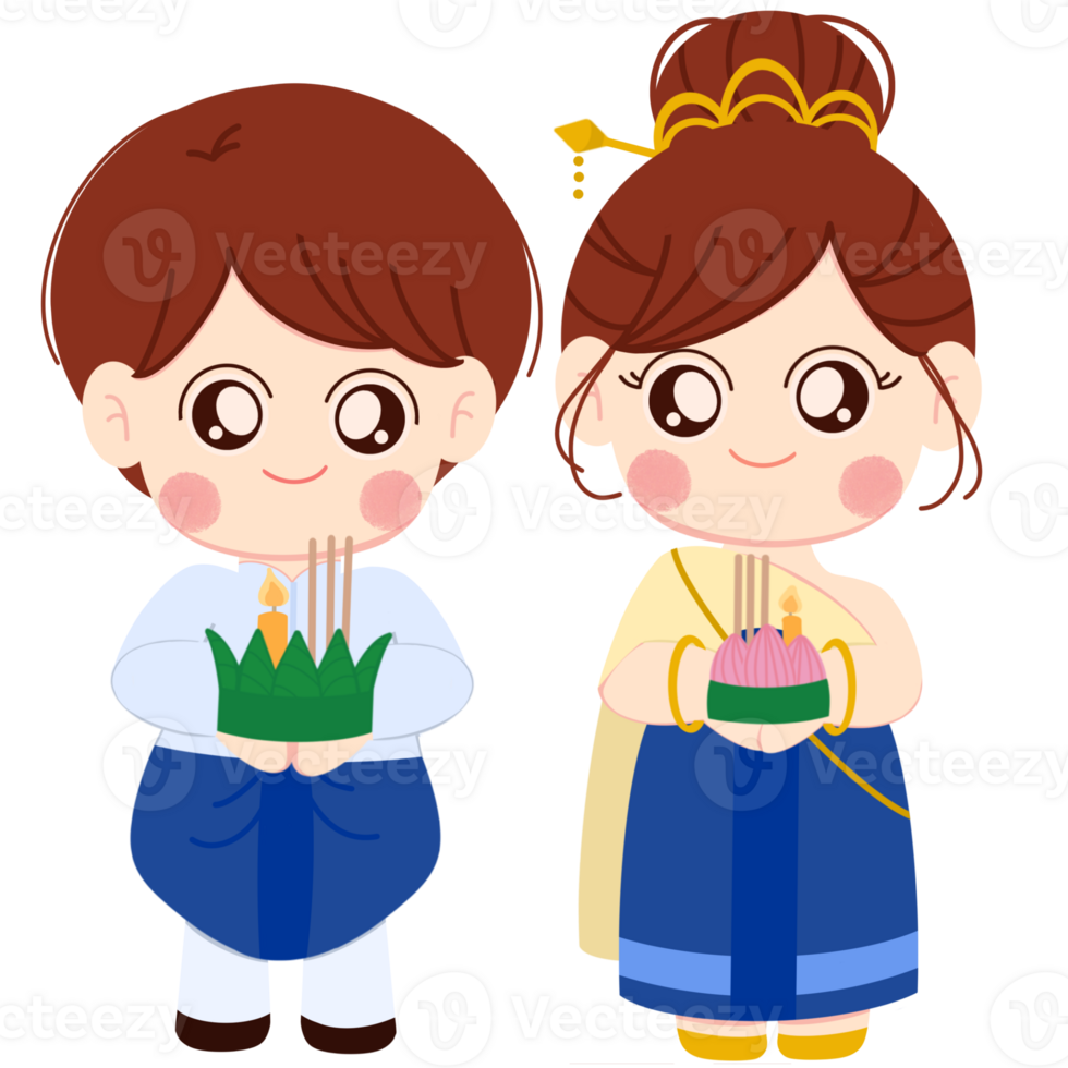 Thailand, kids, Loy krathong, festival 33499140 PNG