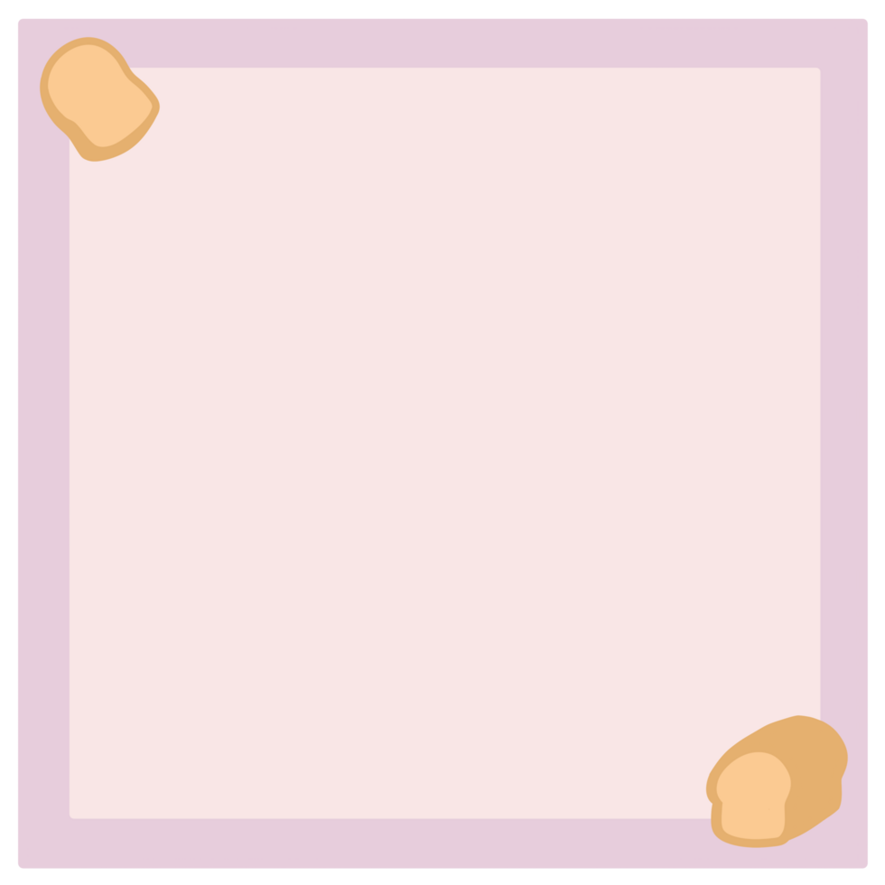 Bread on frame png