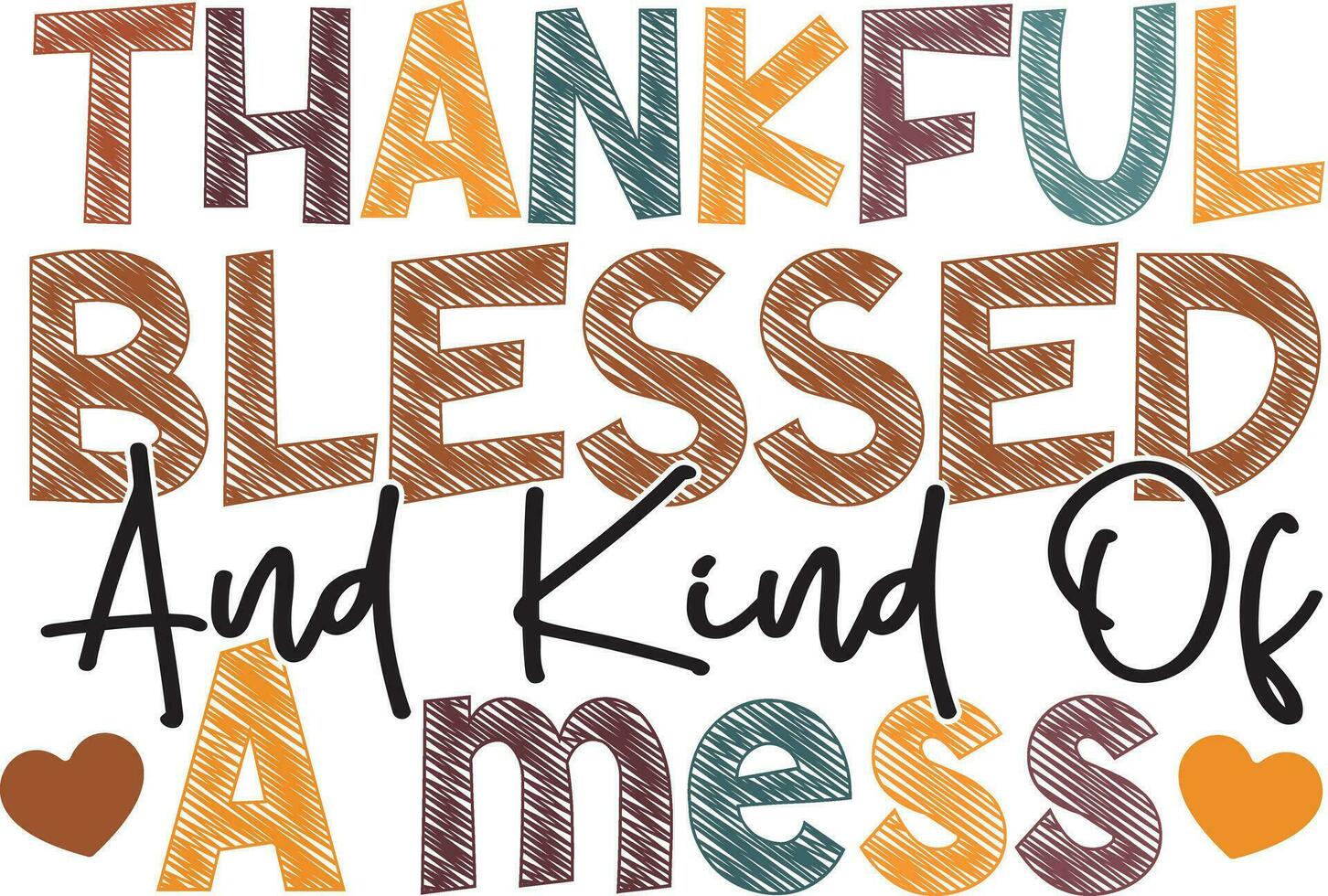 Thanksgiving Quotes Vector Design