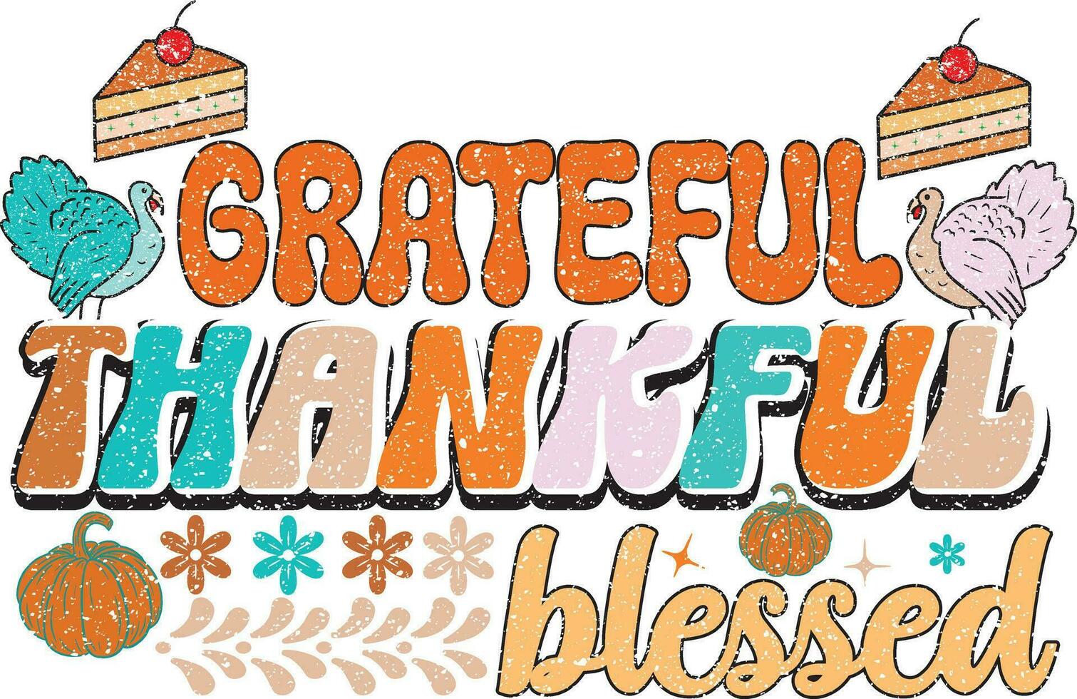 Thanksgiving Quotes Vector Design