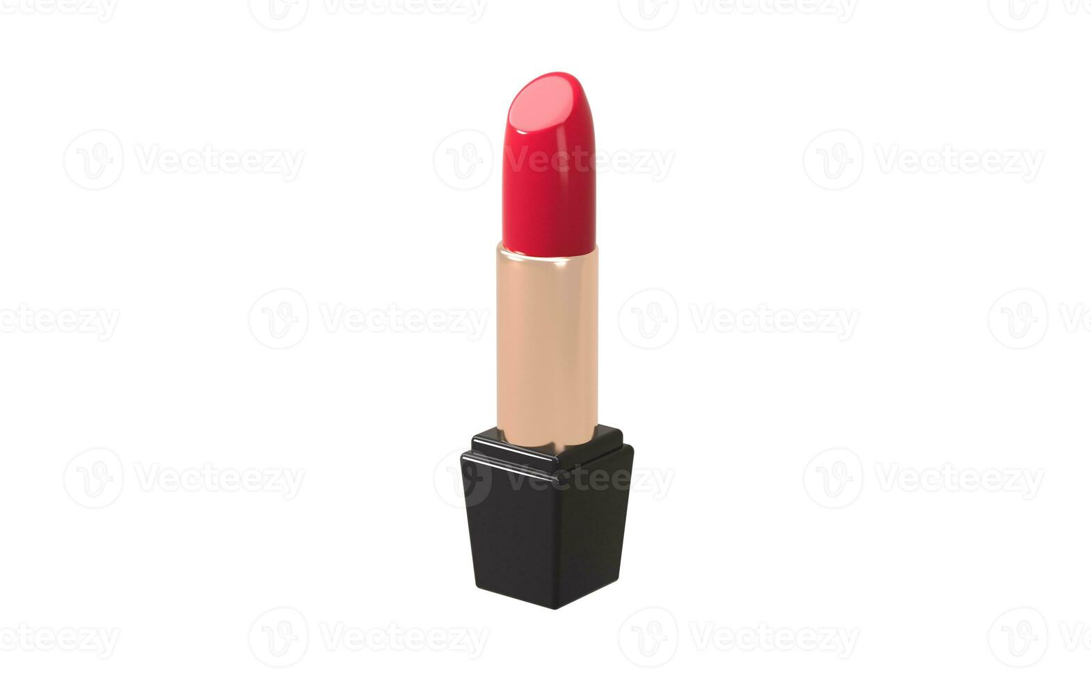 Lipsticks in the white background, 3d rendering. photo
