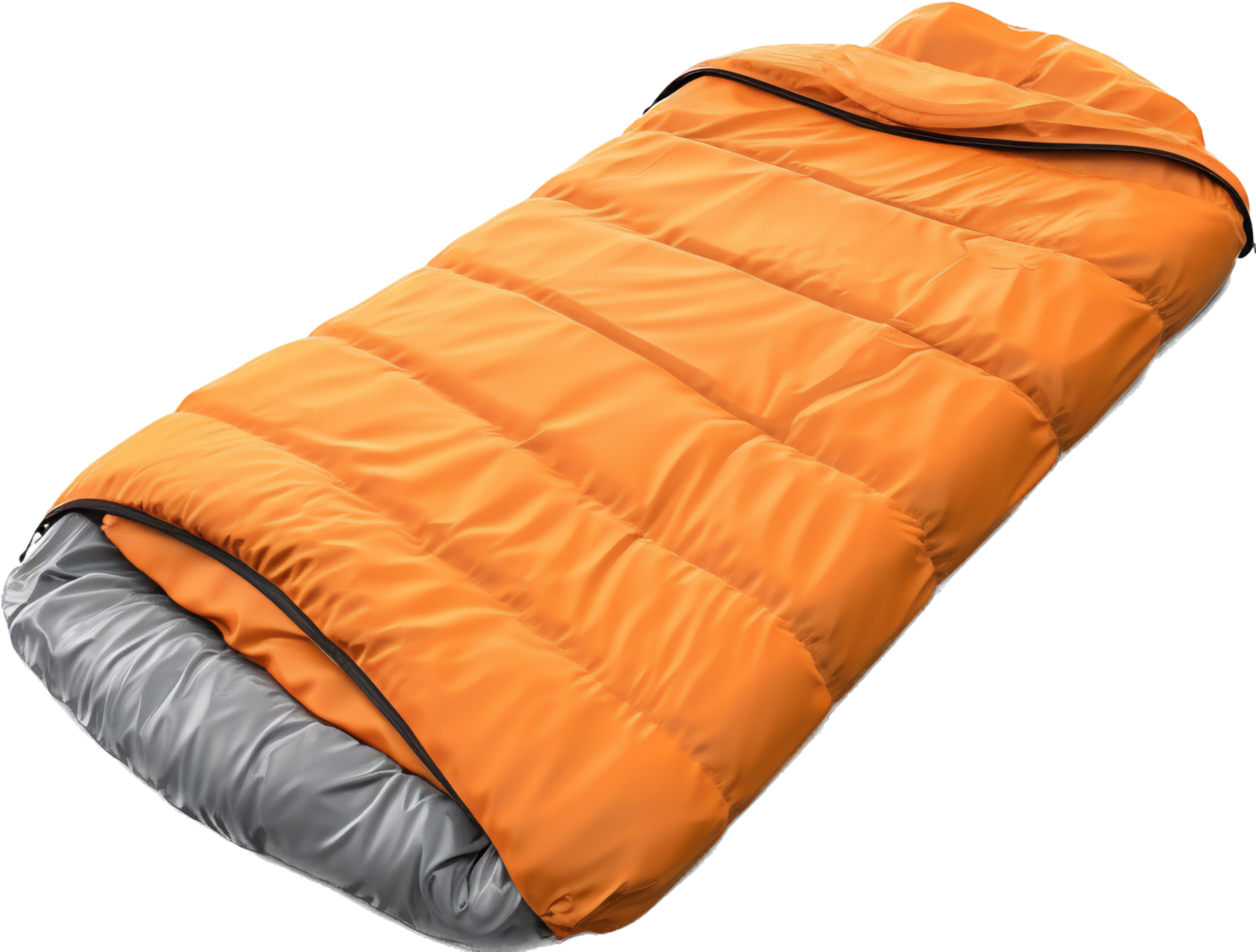 Sleeping bag png with AI generated.