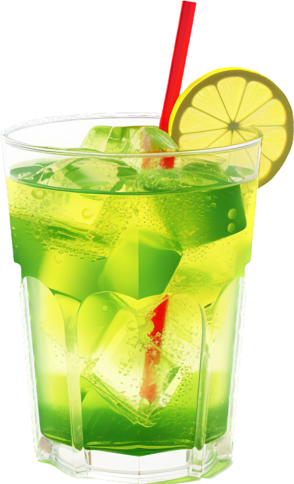 Soft drinks png with AI generated.