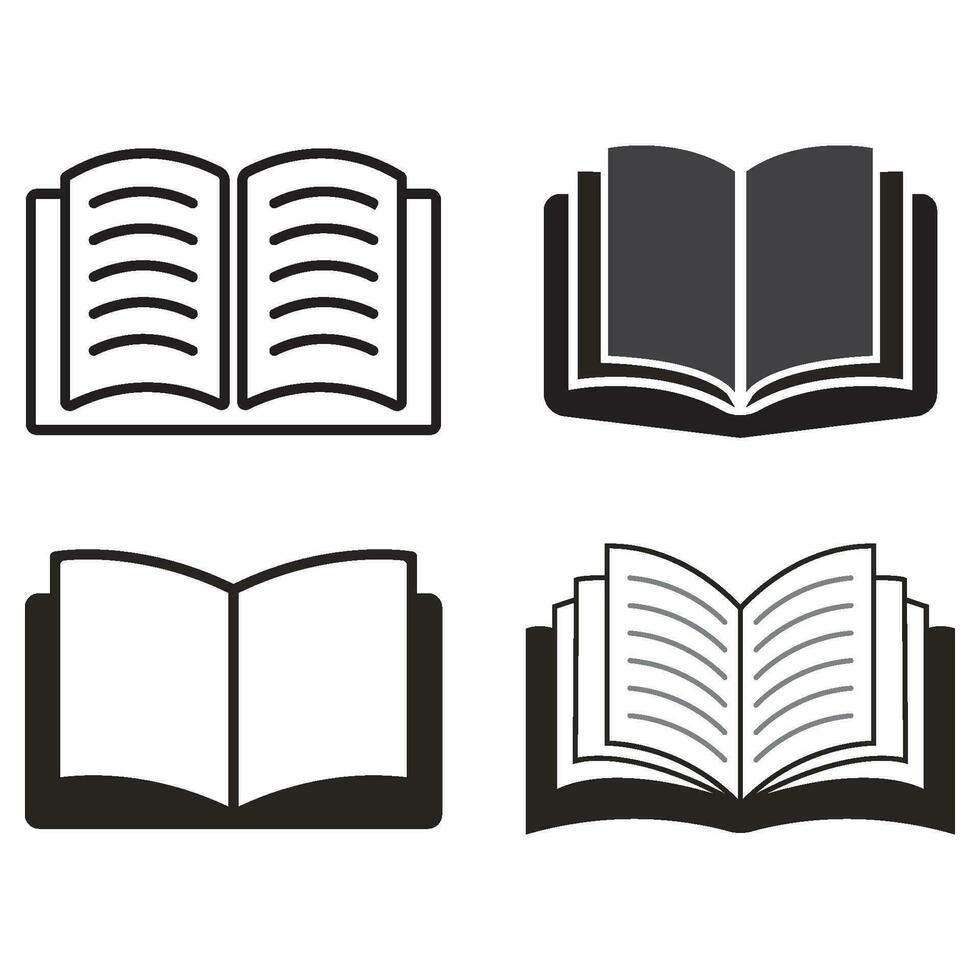 diseño de icono de libro vector
