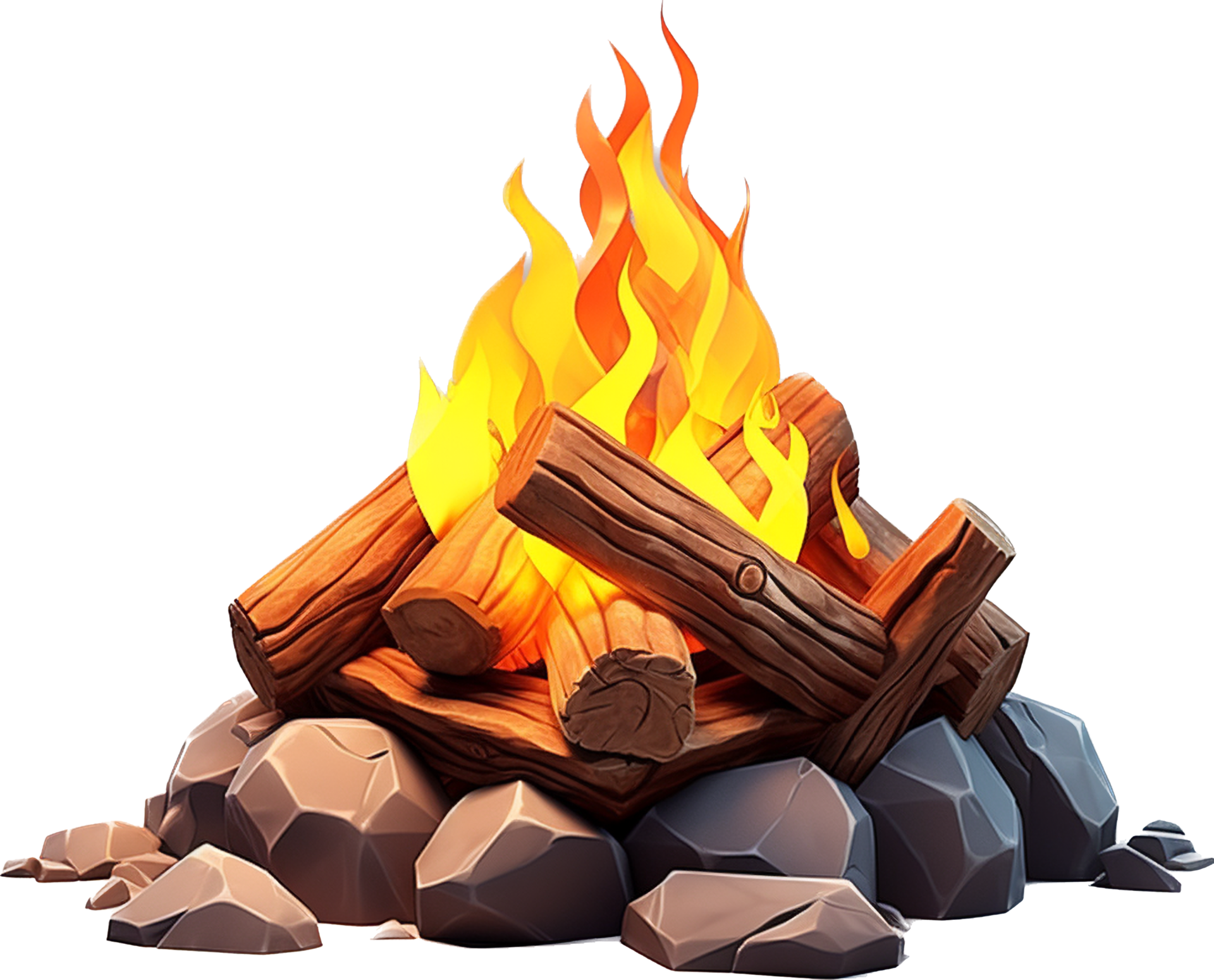 Campfire png with AI generated. 33504380 PNG