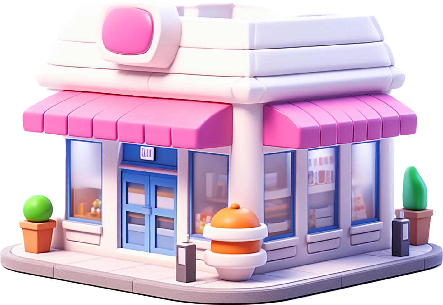 Tienda png con ai generado.