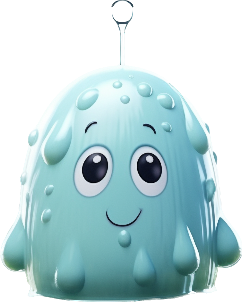 Rainy png with AI generated.