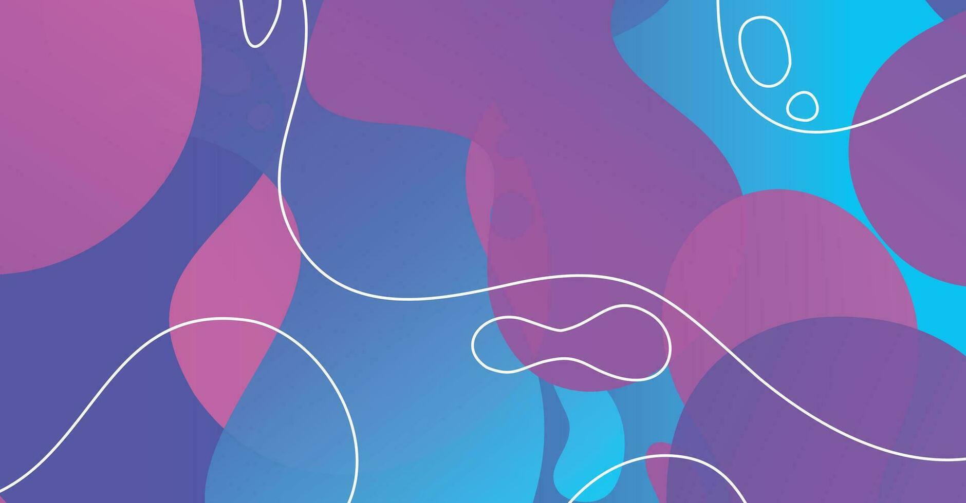 Abstract liquid wave background with colorful background vector