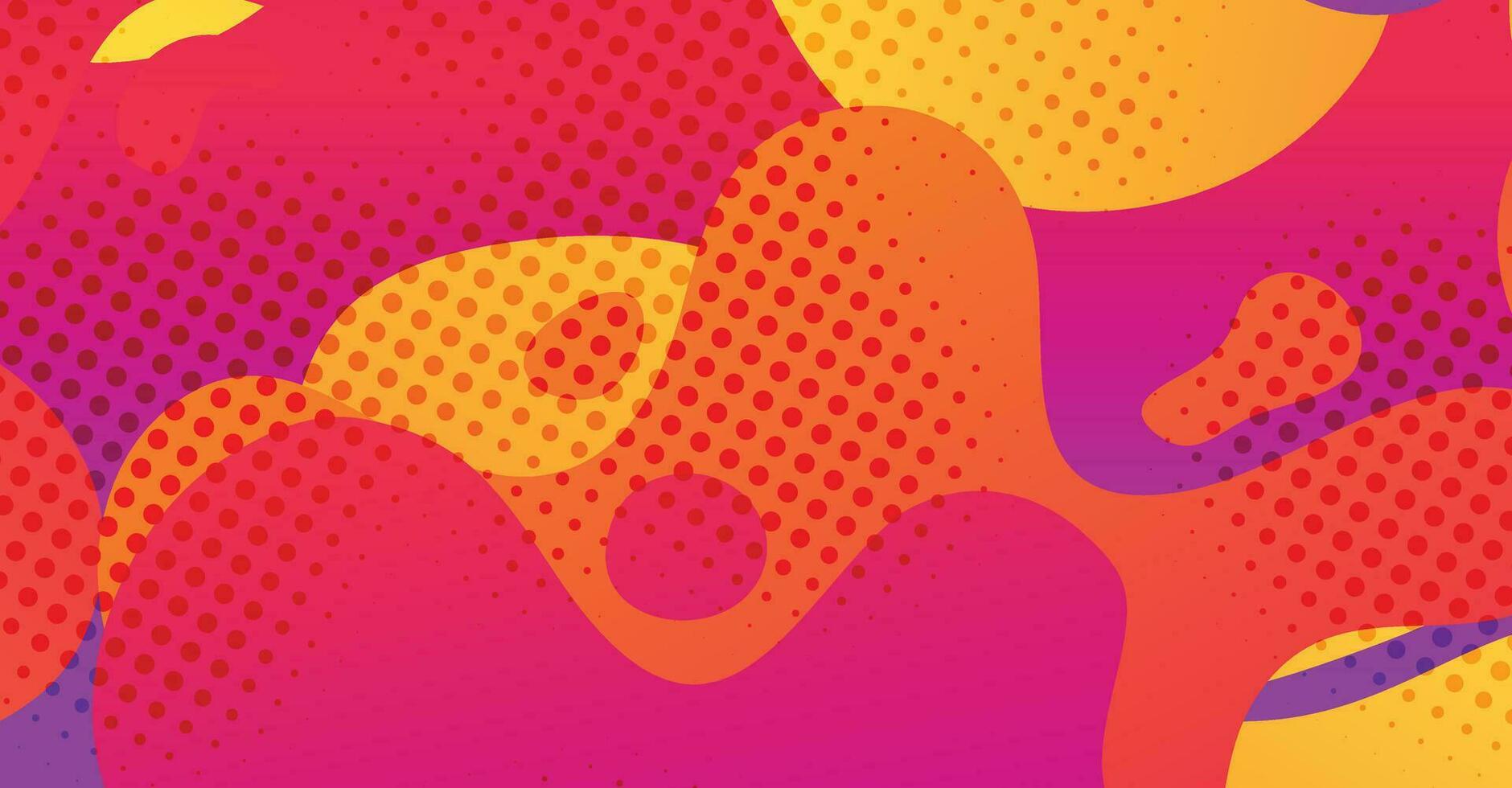 Abstract liquid wave background with colorful background vector
