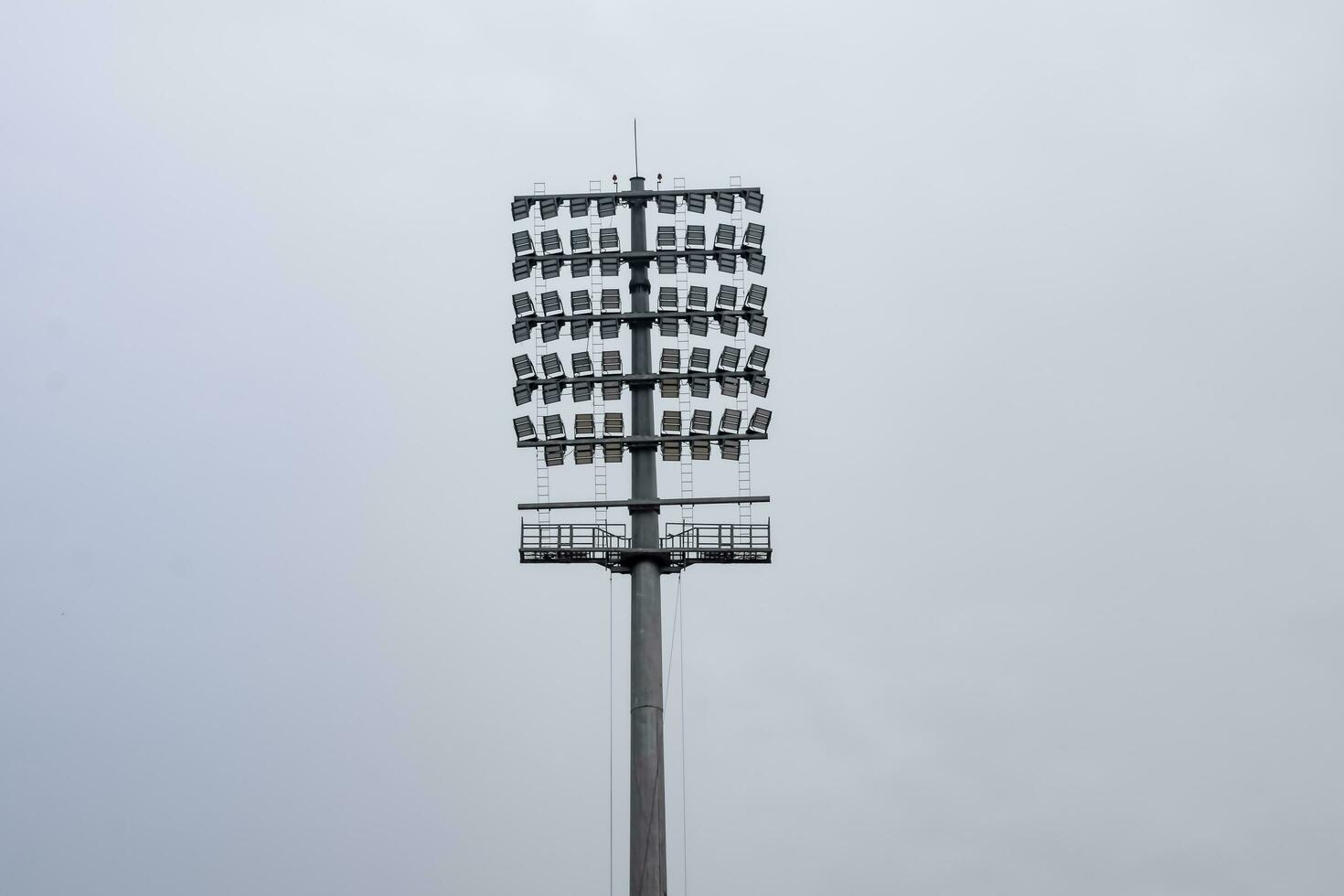 Cricket stadium flood lights poles at Delhi, India, Cricket Stadium Lights photo