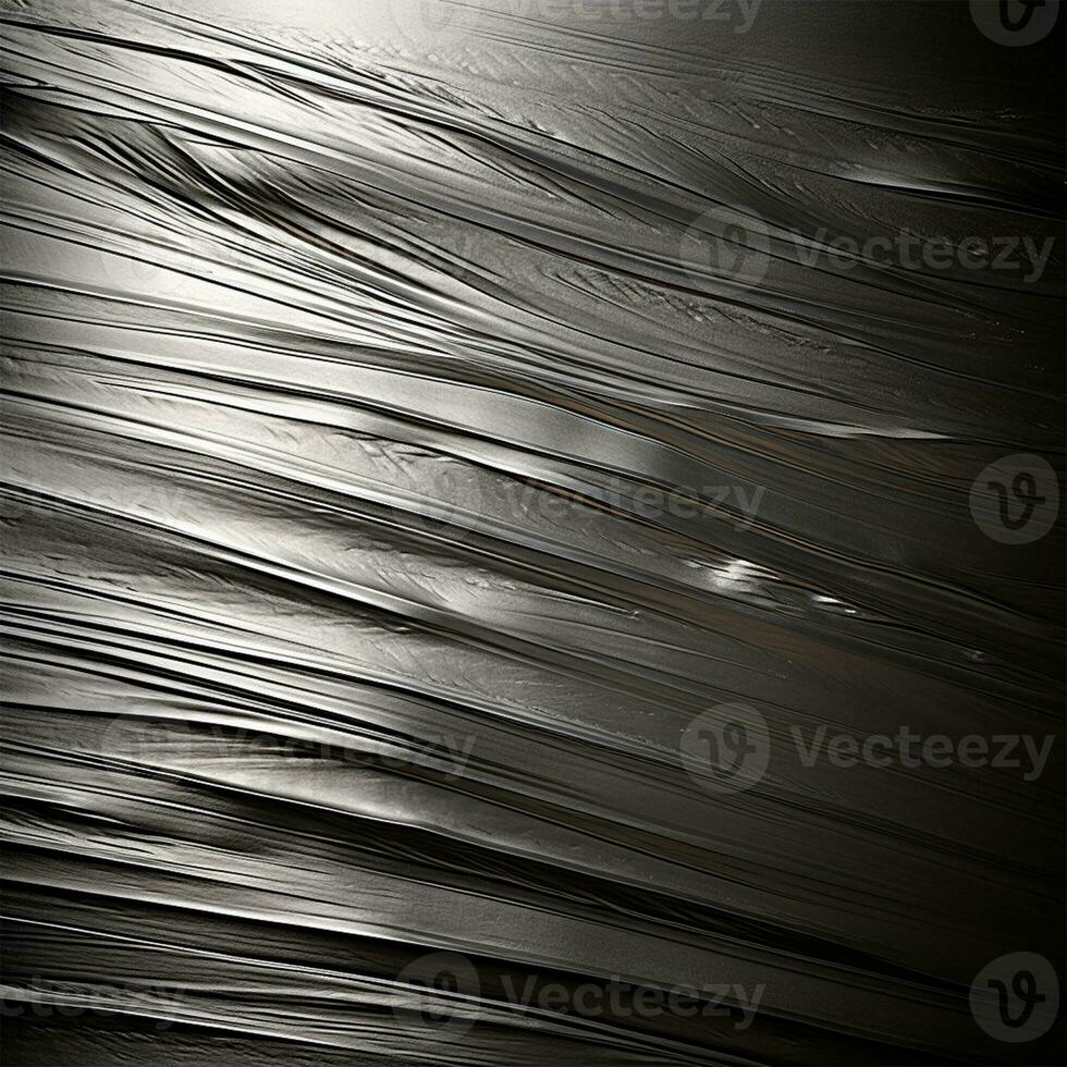 Metal texture, steel silver background - AI generated image photo