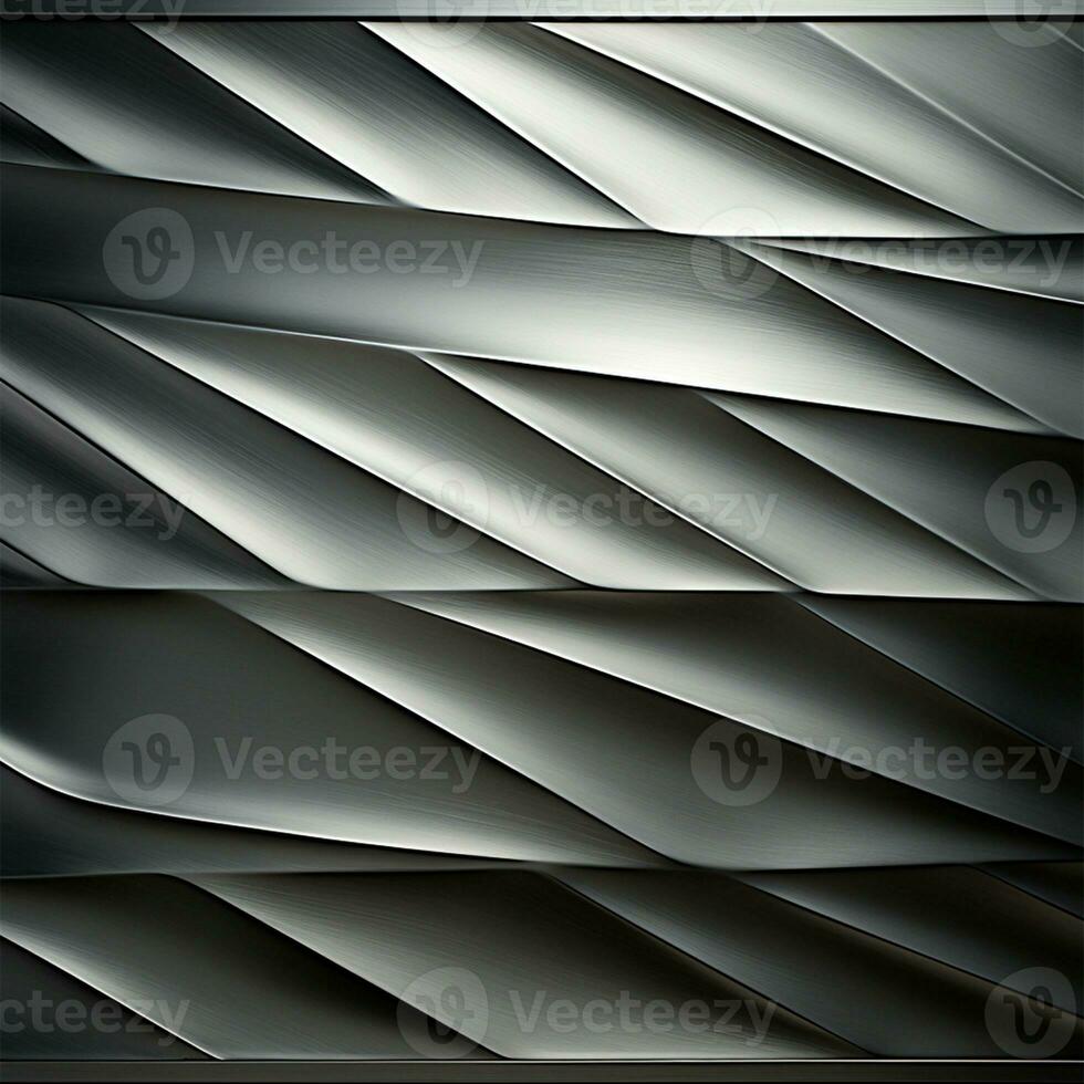 Metal texture, steel silver background - AI generated image photo