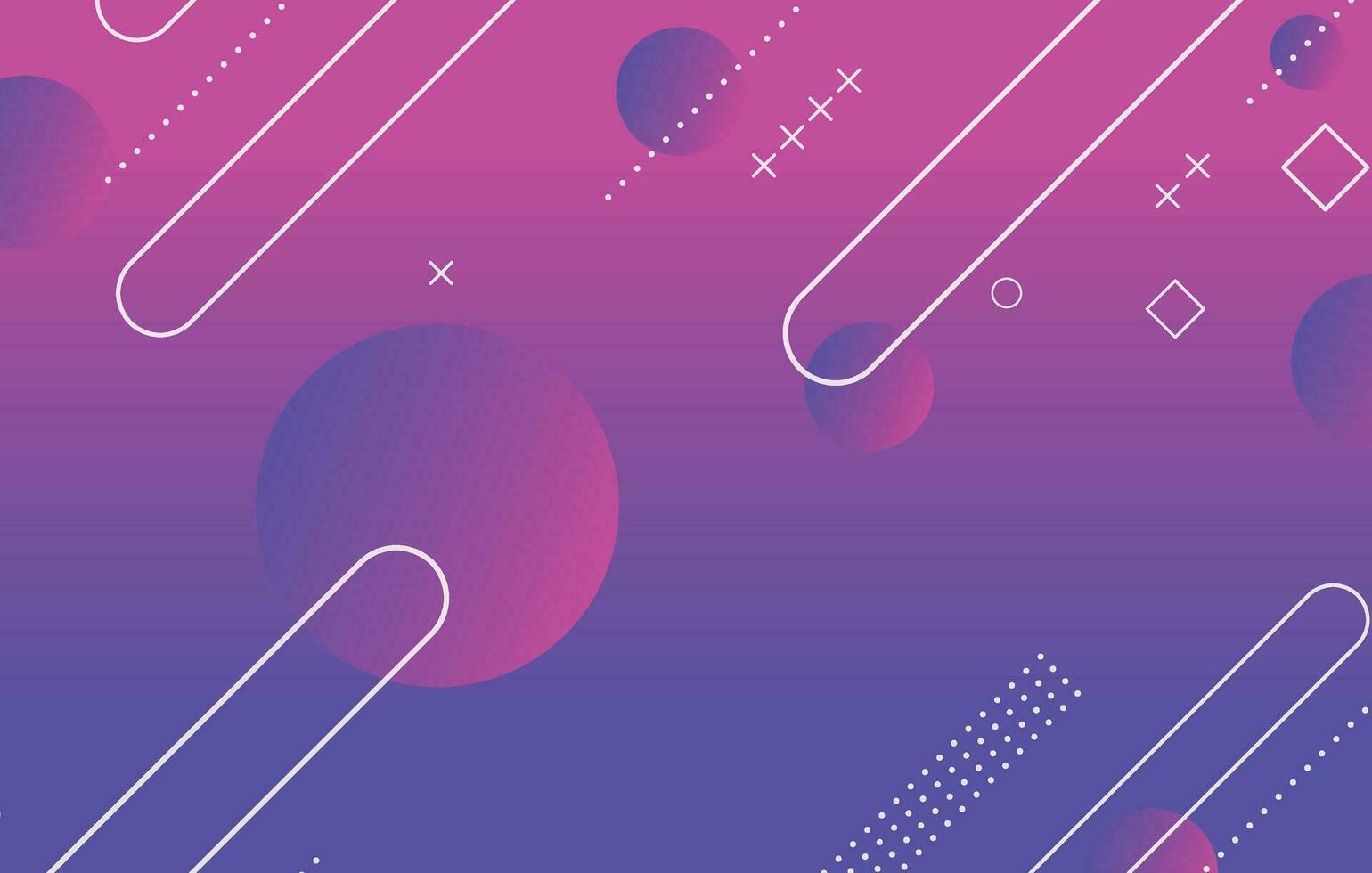 Abstract colorful geometric background. Blue and magenta elements with gradient vector