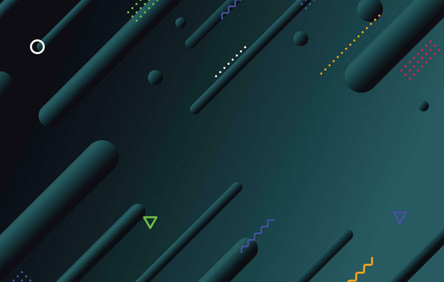 Abstract dark minimal geometric background design vector