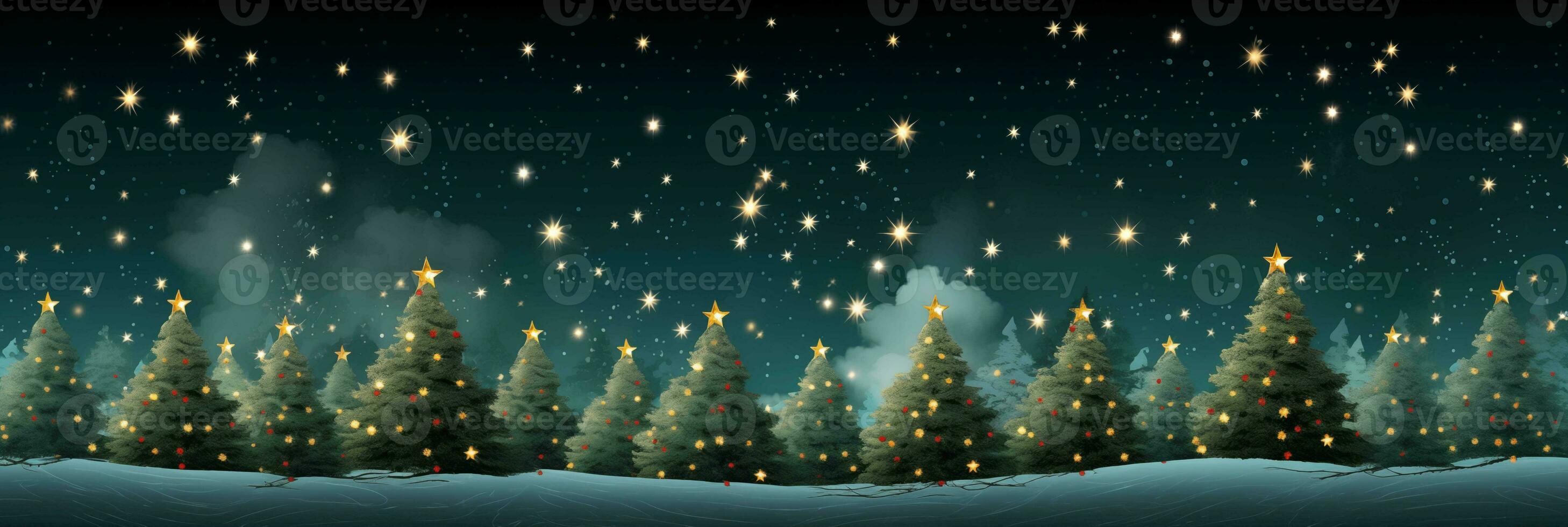 Festive Christmas winter horizontal banner, background for design, splash screen, header photo
