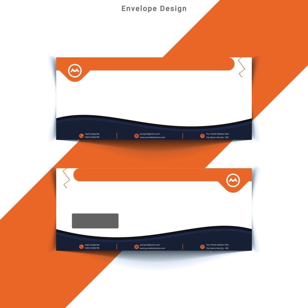 Corporate envelope template Modern and creative envelope template Corporate envelope template Modern and creative envelope template