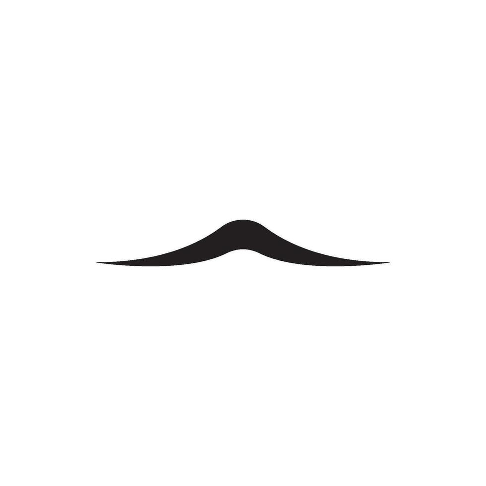 mustache icon vector