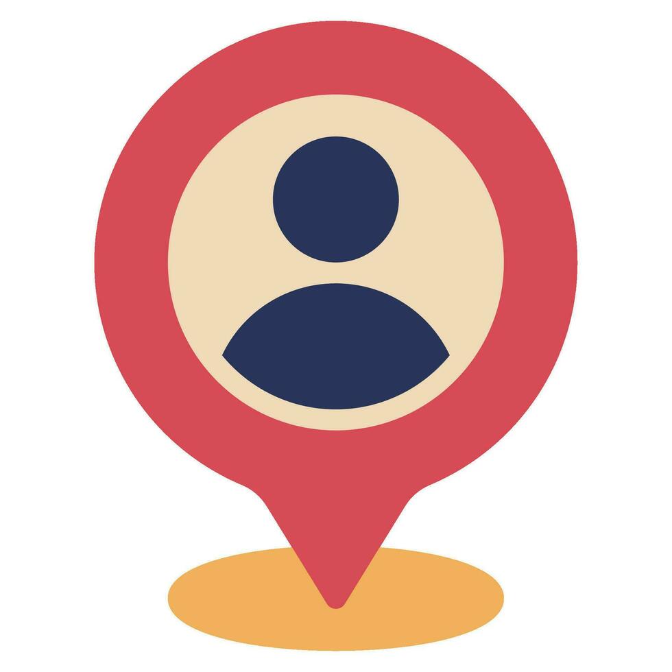 Current Map Icon Illustration, for UIUX, Infographic, etc vector
