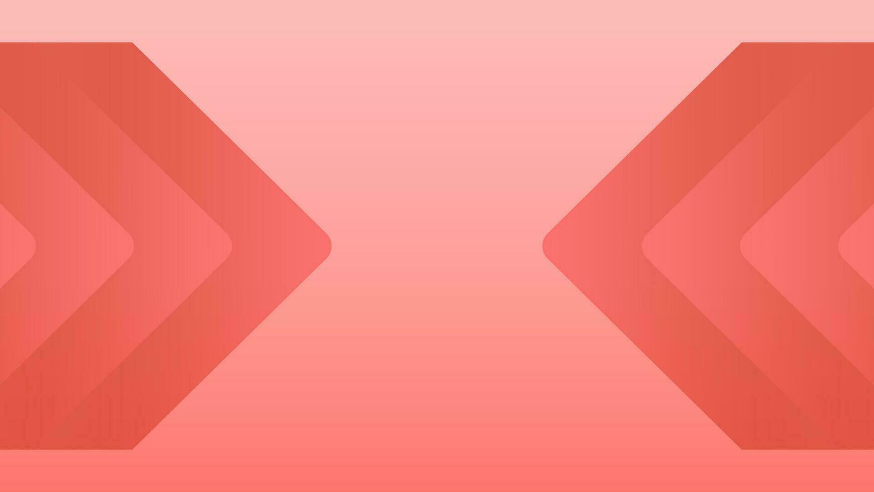 3D background design geometric dark light pink red triangle gradient color modern banner poster vector