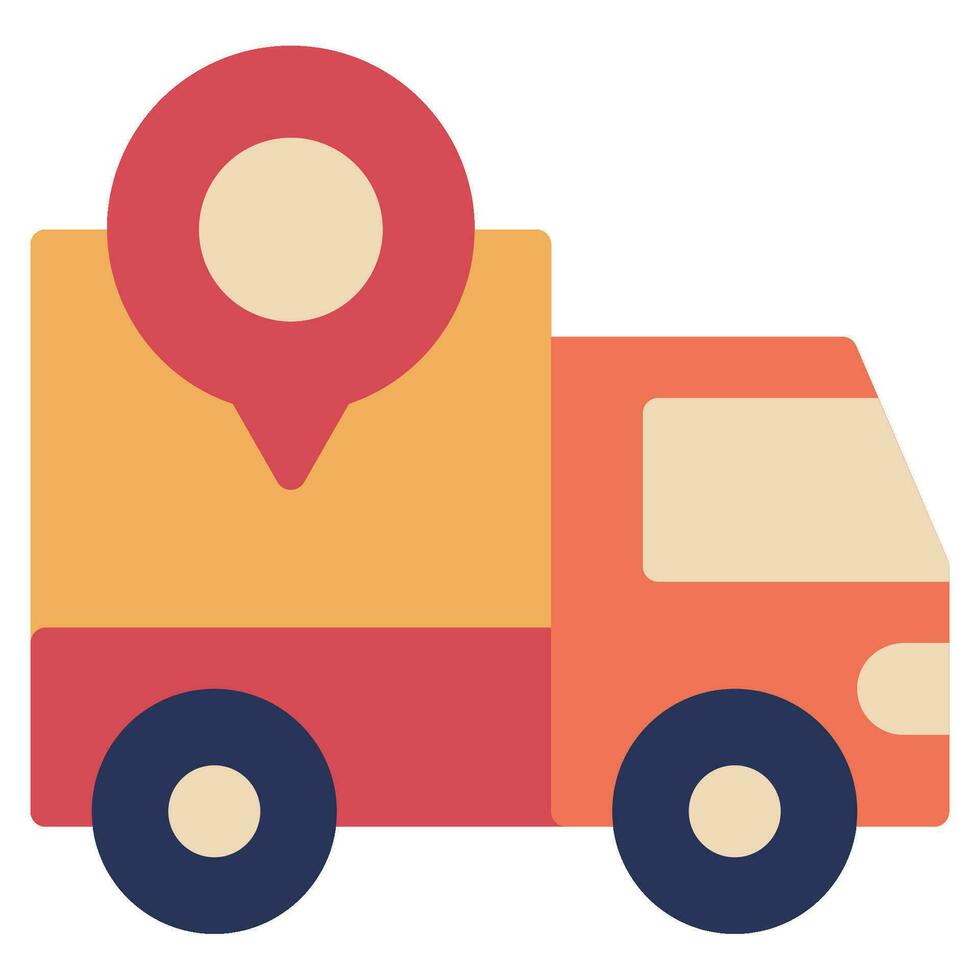 Route icon illustration, for uiux, infographic, etc vector