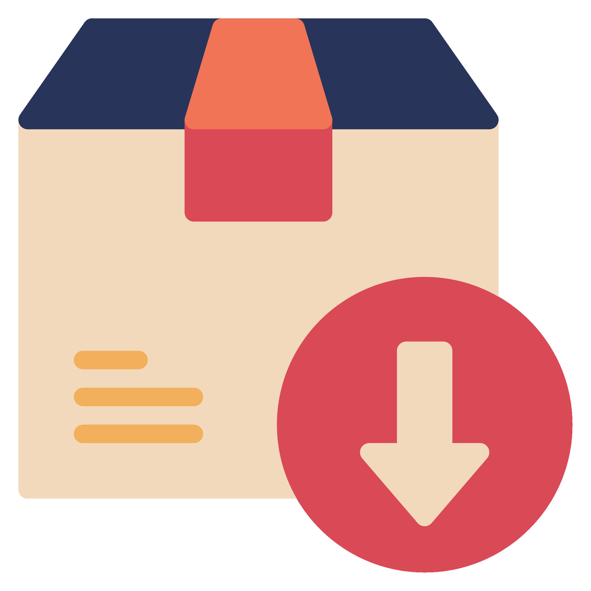 Unloading icon illustration, for uiux, infographic, etc 33515609 Vector ...