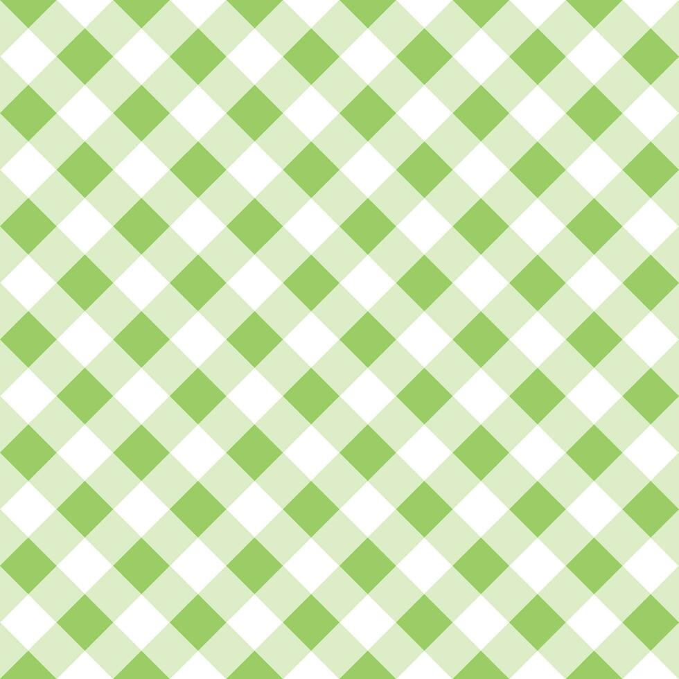 Light green plaid pattern background. plaid pattern background. plaid background. Seamless pattern. for backdrop, decoration, gift wrapping, gingham tablecloth. vector