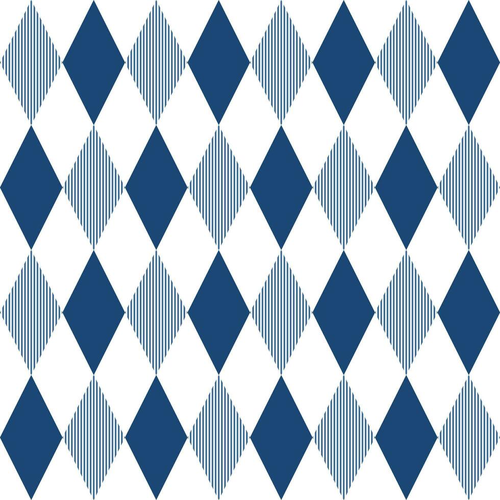 Navy blue diamond with stripe inside. diamond pattern. diamond pattern background. diamond background. Seamless pattern. for backdrop, decoration, Gift wrapping vector