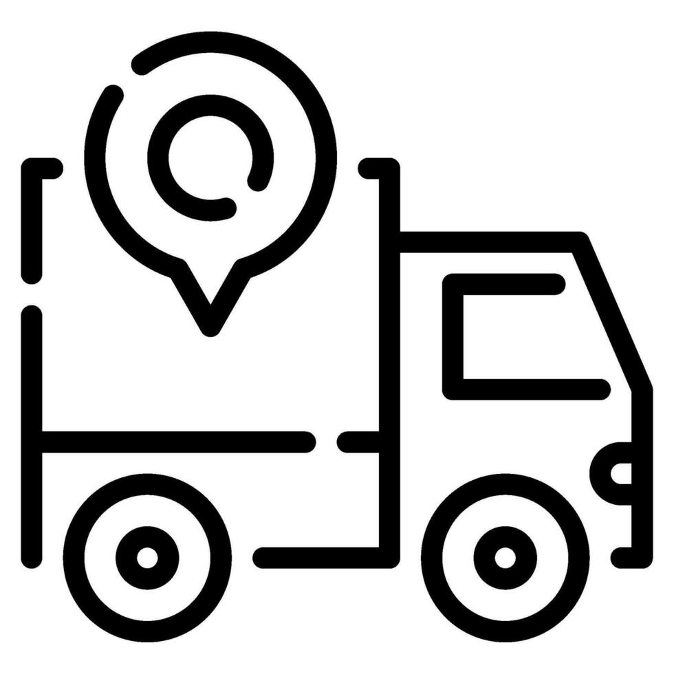 Route icon illustration, for uiux, infographic, etc vector