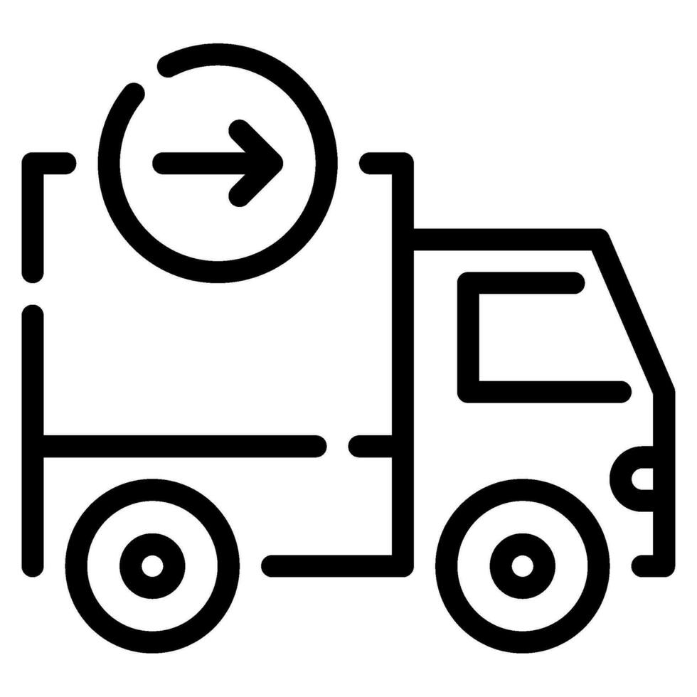 Shipment icon illustration, for uiux, infographic, etc vector