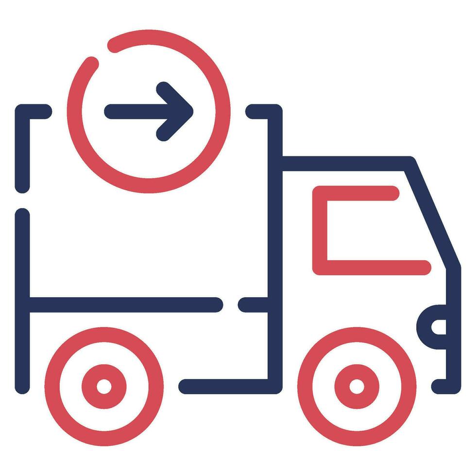 Shipment icon illustration, for uiux, infographic, etc vector