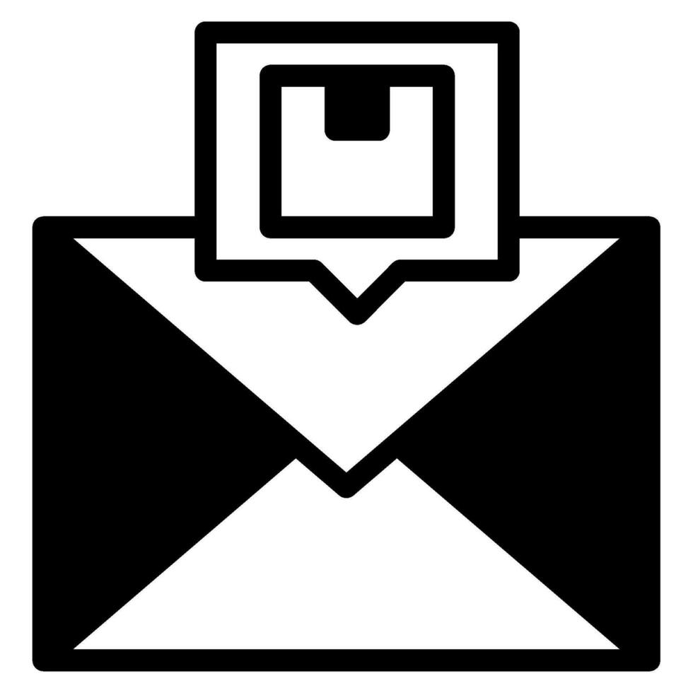 Mail icon illustration, for uiux, infographic, etc vector