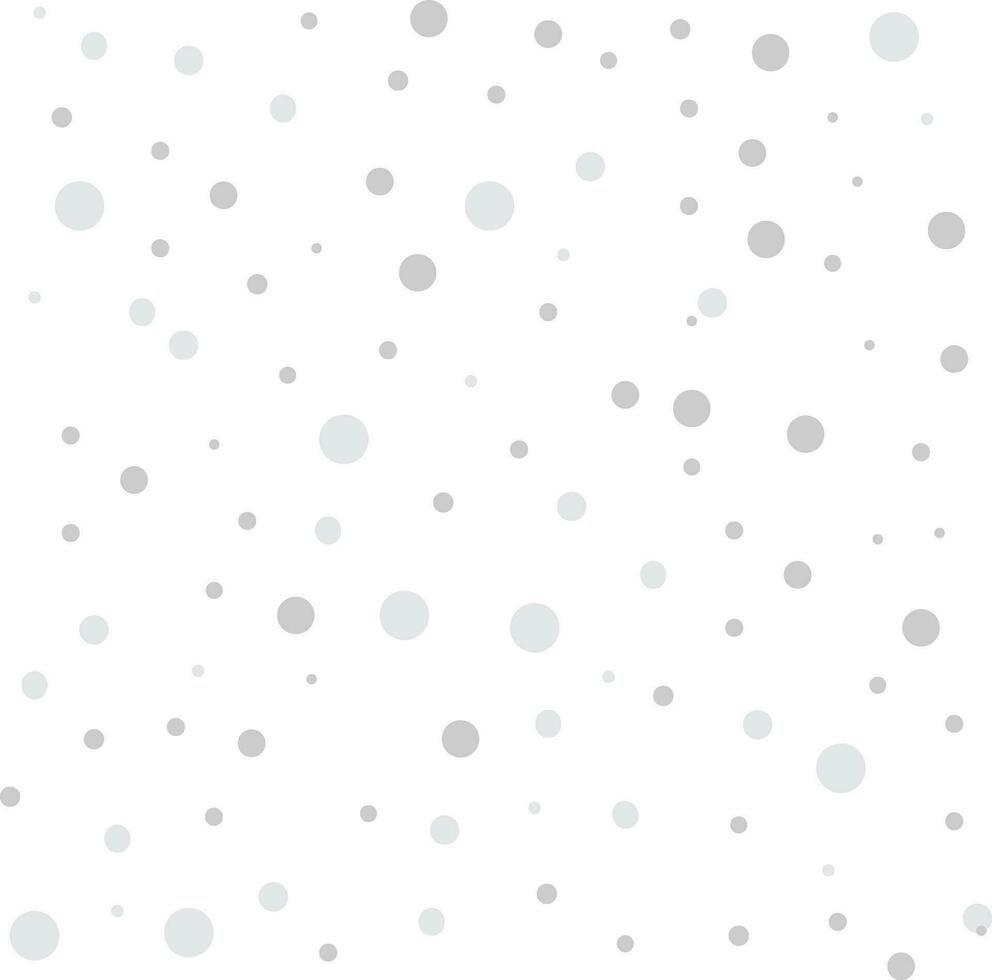 Gray dots white background like snowflakes. Template for social networking, app, web, greeting card, invitation, baby shower, newborn and any design. vector