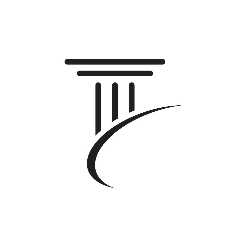 Column logo vector template element symbol design