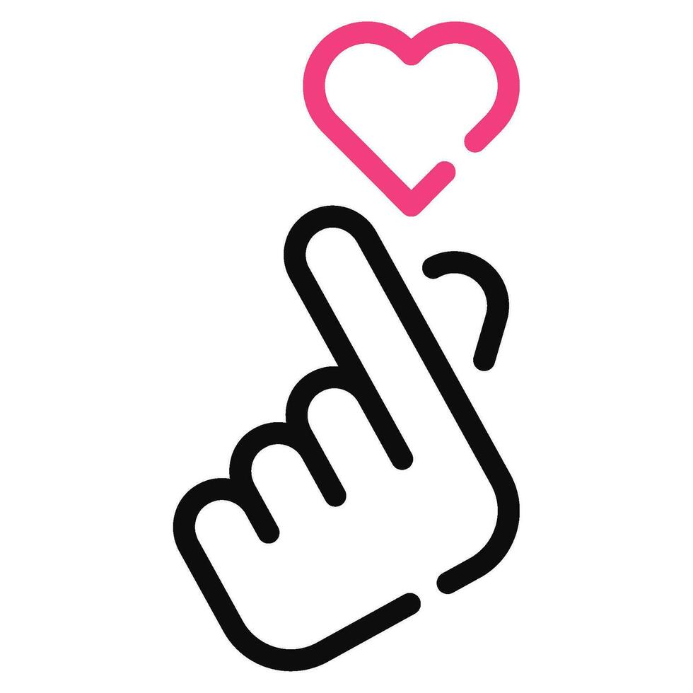 K Pop icon illustration, for UIUX, Infographic, etc vector