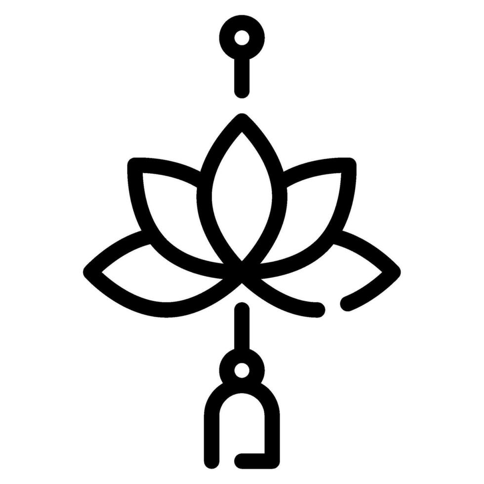 Lotus Lantern icon illustration, for UIUX, Infographic, etc vector