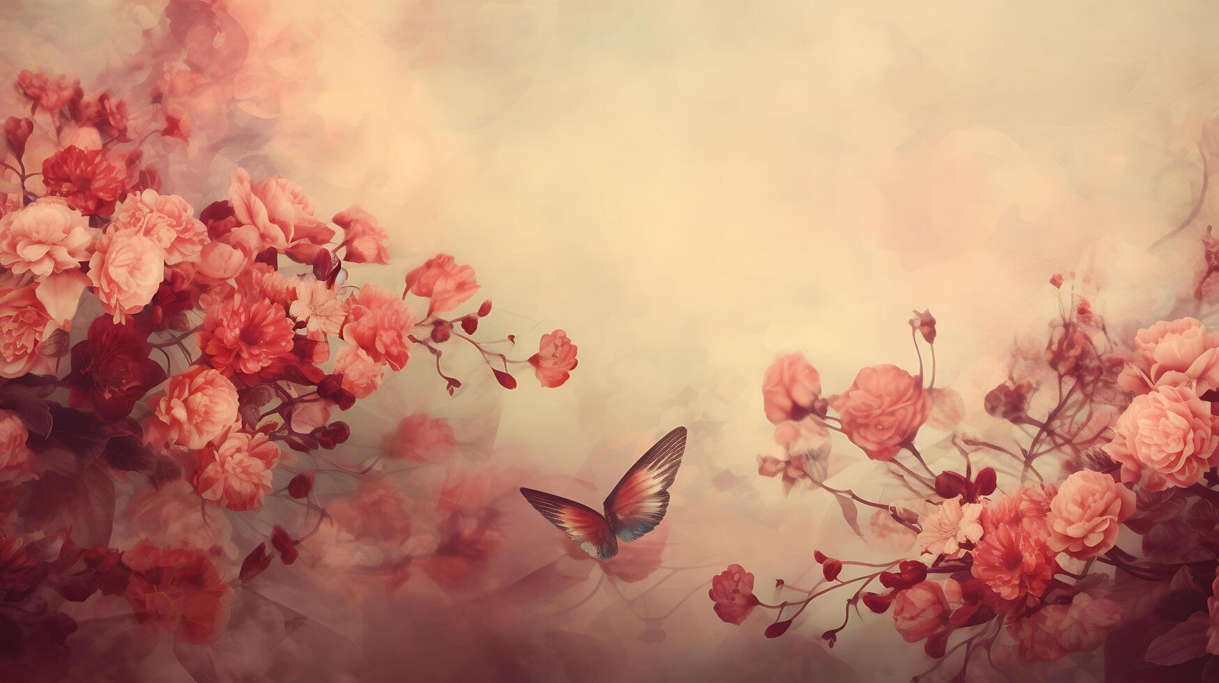 beautiful nature vintage background photo